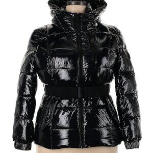 Calvin Klein Glossy Belted Puffer Jacket